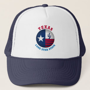 TEXAS LONE STATE FLAG TRUCKER HAT PET