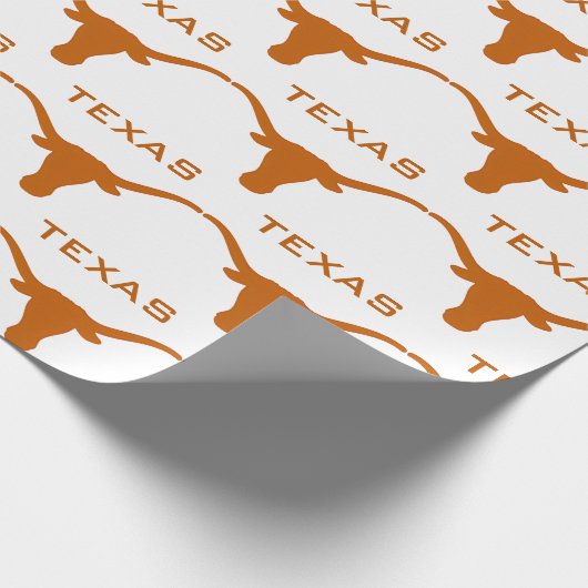 Texas Longhorn Cadeaupapier (Hoek)