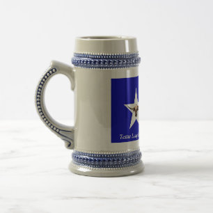 Texas Longhorn het symbool van Power Beer Stein Bierpul
