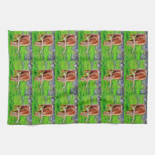 Texas Longhorn Kitchen Towel Theedoek (Horizontaal)