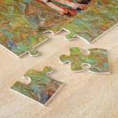 Texas Longhorn Koe Art Puzzle Legpuzzel (Zijkant)