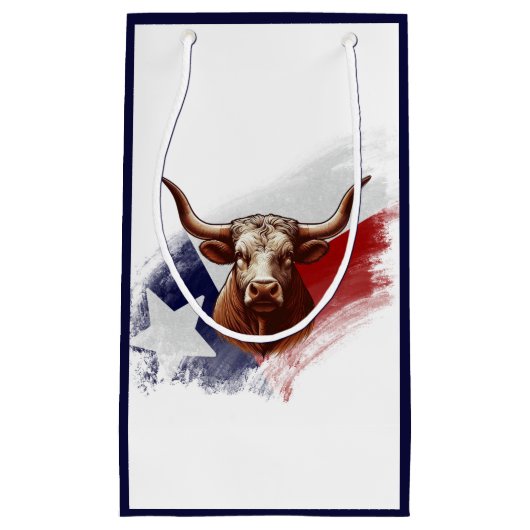 Texas longhorn koe klein cadeauzakje (Voorkant)