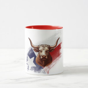 Texas longhorn koe mok