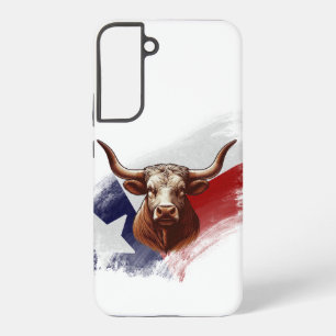 Texas longhorn koe samsung galaxy hoesje