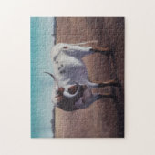 Texas Longhorn Legpuzzel (Verticaal)