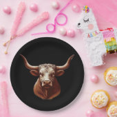 Texas Longhorn Papieren Bordje (Feest)
