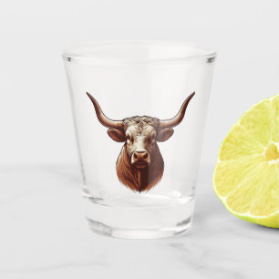 Texas Longhorn Shot Glas