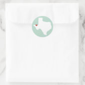 Texas Love - Autocollant personnalisable (Sac)