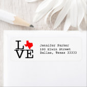 Texas Love Etiket (Insitu)