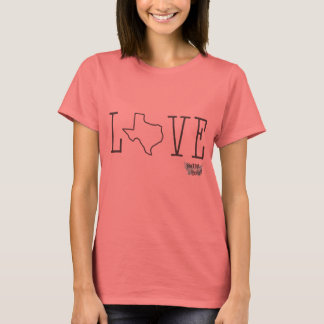 Texas Love Ringer T-shirt