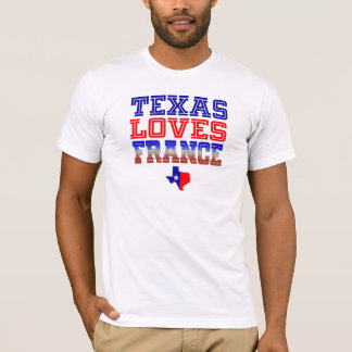 Texas Loves France T-shirt