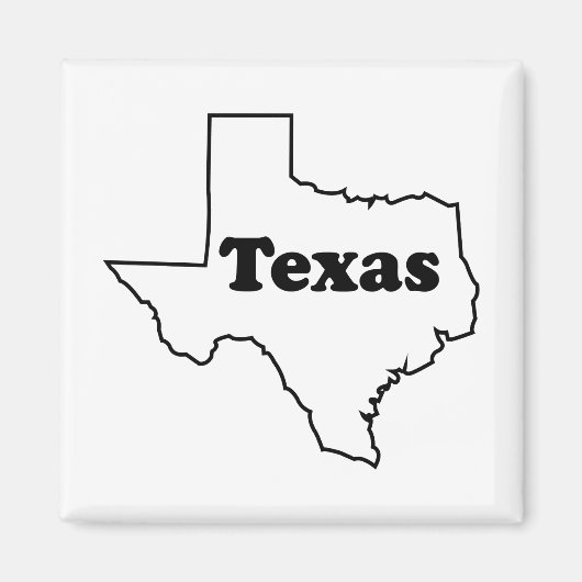 Texas Magnet Magneet (Voorkant)