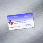 Texas Magnetisch Visitekaartje (Voorbeeld)