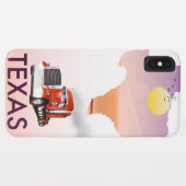Texas Map Big Rig Case-Mate iPhone Case (Achterkant (horizontaal))