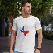 Texas Map Flag T-shirt