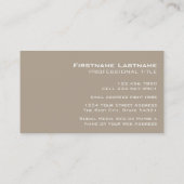 Texas Map Home State Love met Custom Heart Visitekaartje (Achterkant)