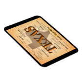 Texas Map Magneet (Rechterzijde)