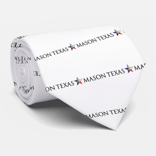 Texas Mason Stropdas (Opgerold)