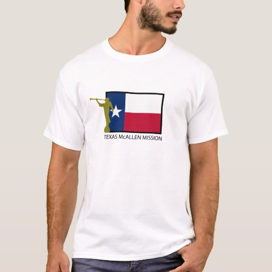 TEXAS McALLEN MISSION LDS CTR T-shirt (Voorkant)