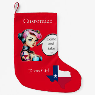 Texas Meisje Thunder_Cove Kleine Kerstsok