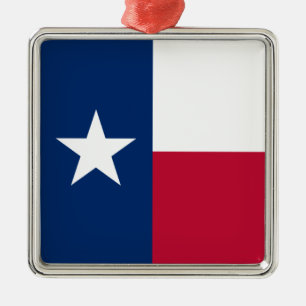 Texas Metalen Ornament