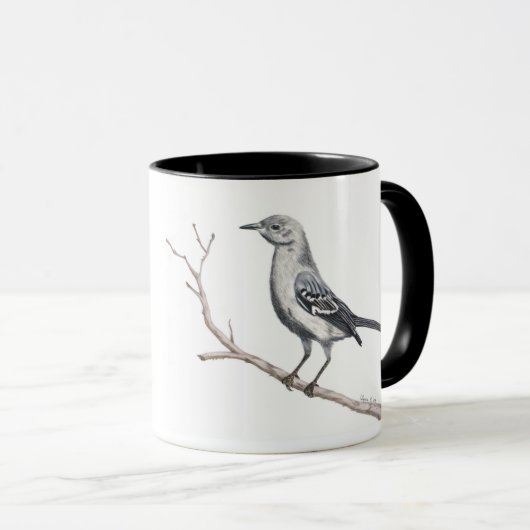 Texas Mockingbird Inspiration Mug (Devant droit)