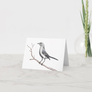 Texas Mockingbird Inspirerend Note Kaart