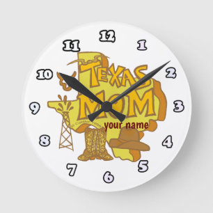 Texas Moeder Ronde Klok