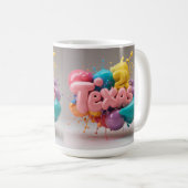 Texas Mugs | cadeau pour elle (Devant droit)
