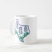 Texas Mugs, Texas State Mug, Texan Mugs, Texas Mug (Devant gauche)