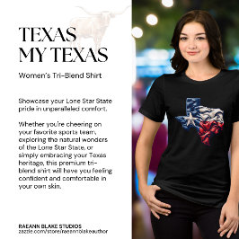 Texas My Texas Dames Tri-Blend T-shirt