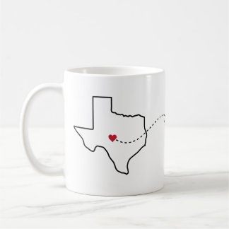 Texas naar Michigan - Heart2Heart Koffiemok
