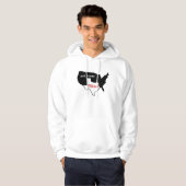 Texas / Niet Texas Hoodie (Voorkant volledig)