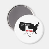 Texas / Niet Texas Magneet (Voorkant / Achterkant)