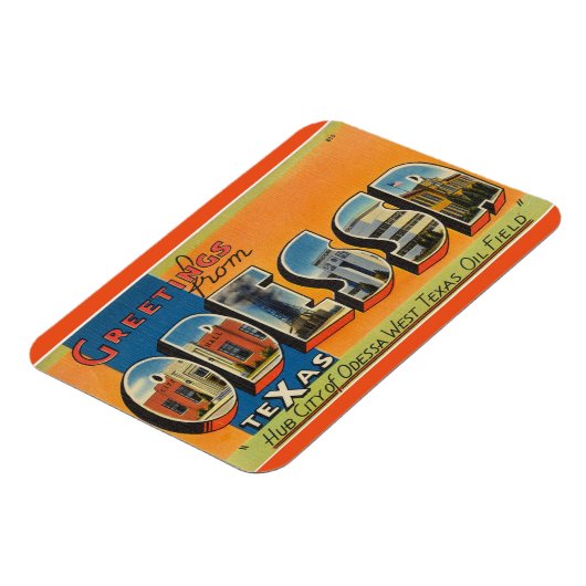 Texas, Odessa Magnet (Côté Gauche)