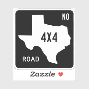 Texas Offroad Vier-wielaandrijving Sticker