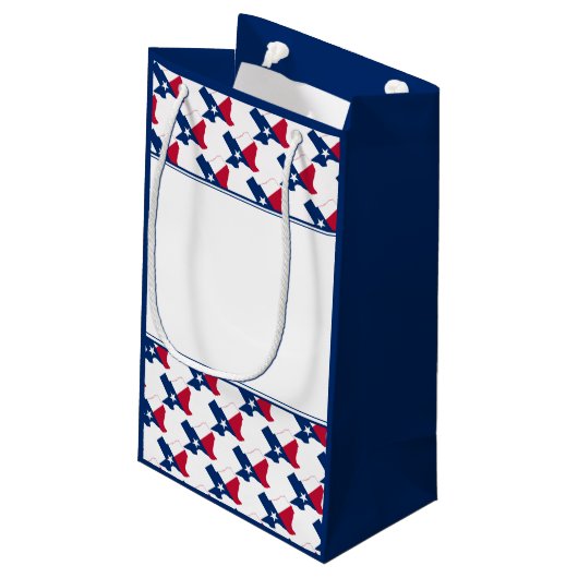 TEXAS ONAFHANKELIJKHEIDSDAG CHRISTELIJK KLEIN CADEAUZAKJE (Achterkant Gekanteld)