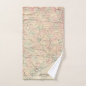 Texas, oostelijk deel bad handdoek (Handdoek)