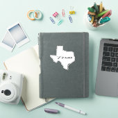 Texas-overzicht Sticker (iPad Cover)