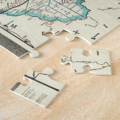 Texas Pacific Railway Legpuzzel (Zijkant)