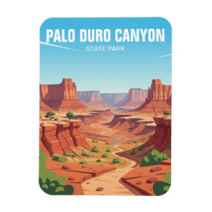 Texas Palo Duro Canyon State Park Reis Magneet