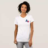 Texas-plattegrond T-shirt (Voorkant volledig)