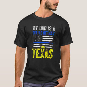 Texas Police Officer pa T-shirt