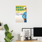 Texas Poster (Thuiskantoor)