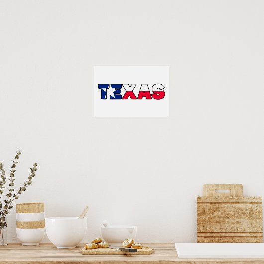 Texas Poster (Keuken)