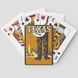  Texas-Poster aanpassen Pokerkaarten
