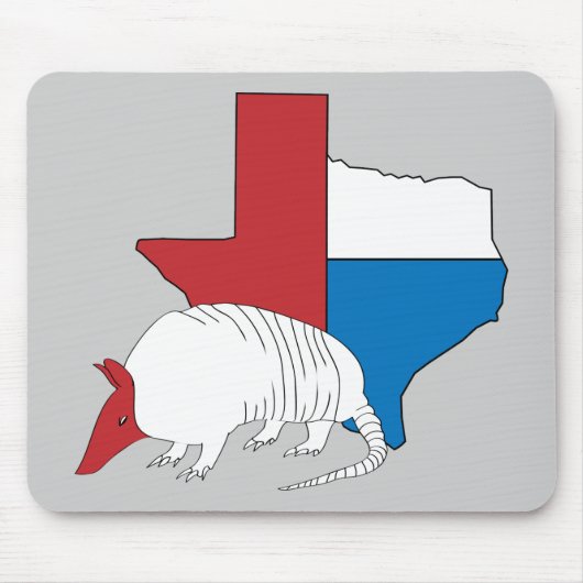 Texas Pride Armadillo Muismat (Voorkant)