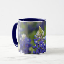 Texas Pride Bluebonnet State Flower Coffee Mok