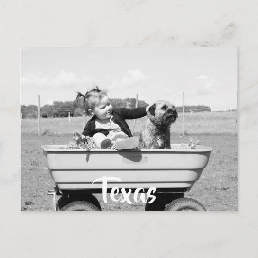 Texas pride briefkaart (Voorkant)