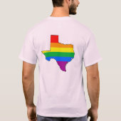 TEXAS PRIDE -.png T-shirt (Achterkant)
